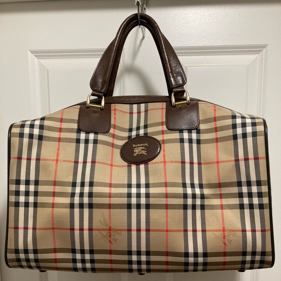 Burberry Handbags - Burberrys Duffle Travel Bag